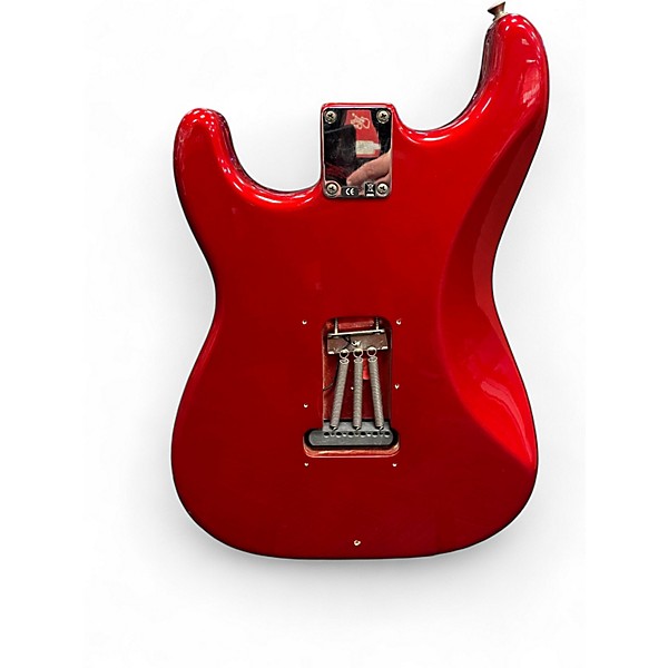 Used 2006 Fender Standard Stratocaster HH Candy Apple Red Solid Body Electric Guitar