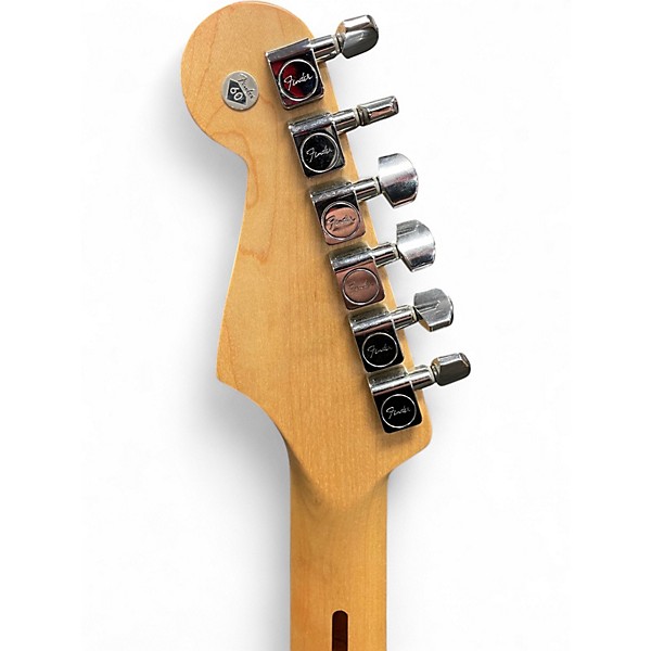 Used 2006 Fender Standard Stratocaster HH Candy Apple Red Solid Body Electric Guitar