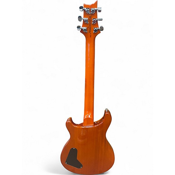 Used PRS SE Custom 22 Semi-Hollowbody Orange Hollow Body Electric Guitar