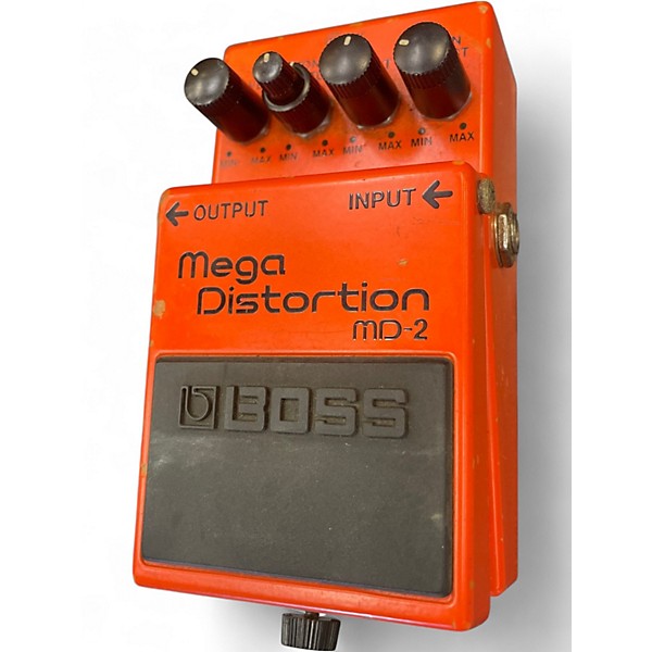 Used BOSS MD2 Mega Distortion Effect Pedal