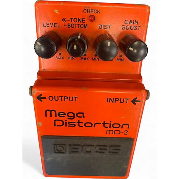 Used BOSS MD2 Mega Distortion Effect Pedal