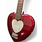 Used Daisy Rock Debutante Heartbreaker Short Scale Red Electric Guitar