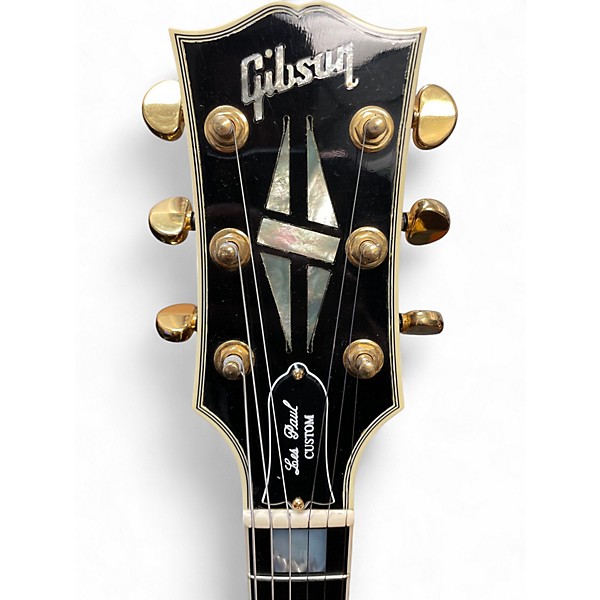Vintage 1990 Gibson LES PAUL CUSTOM Cherry Sunburst Hollow Body Electric Guitar