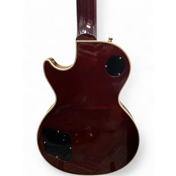 Vintage 1990 Gibson LES PAUL CUSTOM Cherry Sunburst Hollow Body Electric Guitar