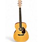 Used Martin CUSTOM X Natural Acoustic Electric Guitar thumbnail