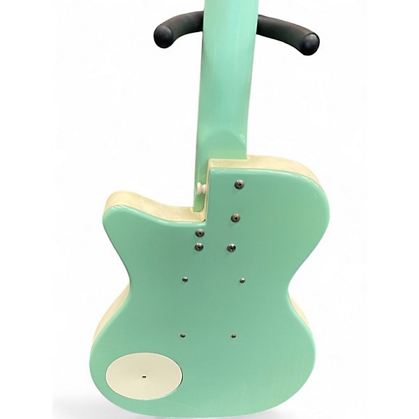 Used Danelectro U2 GREEN Solid Body Electric Guitar