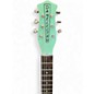 Used Danelectro U2 GREEN Solid Body Electric Guitar