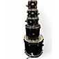 Used Yamaha 5 Piece Stage Custom Black Drum Kit thumbnail