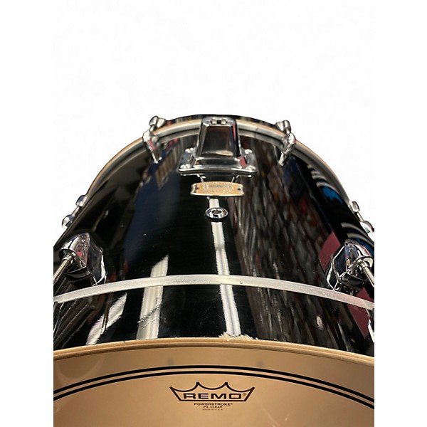 Used Yamaha 5 Piece Stage Custom Black Drum Kit