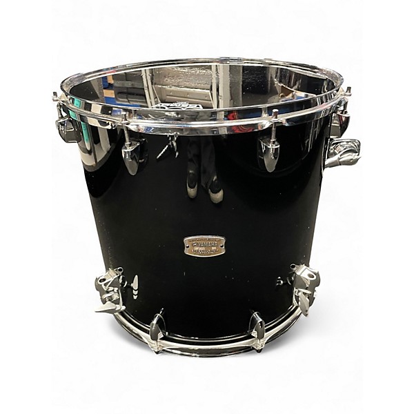 Used Yamaha 5 Piece Stage Custom Black Drum Kit