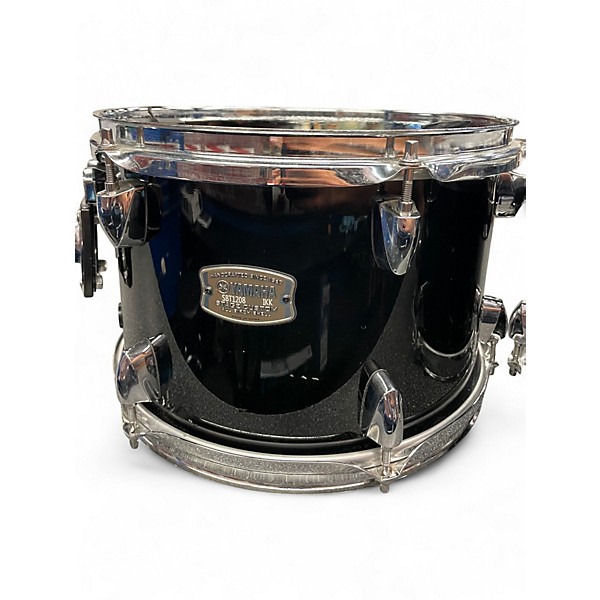 Used Yamaha 5 Piece Stage Custom Black Drum Kit