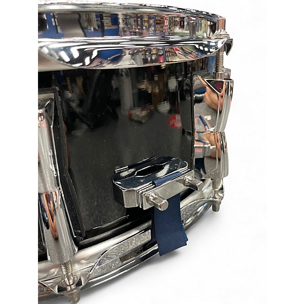 Used Yamaha 14in Stage Custom Snare Black Drum