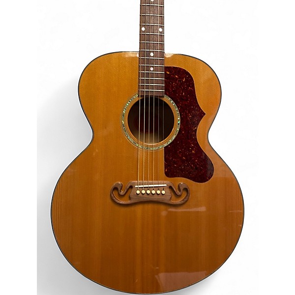 Used Gibson J100 Xtra Natural Acoustic Electric Guitar