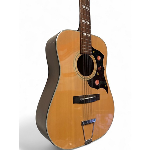 Used Kay K312 Natural 12 String Acoustic Guitar