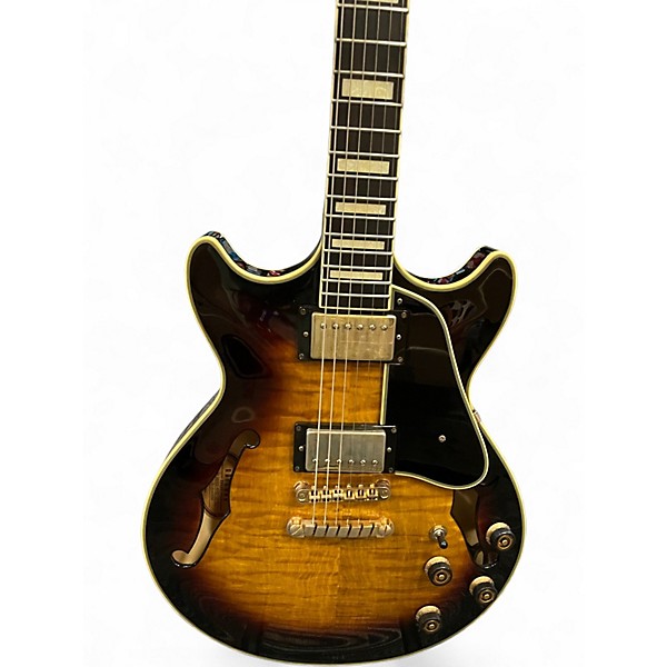 Used Ibanez AM93 Artcore 2 Color Sunburst Hollow Body Electric Guitar