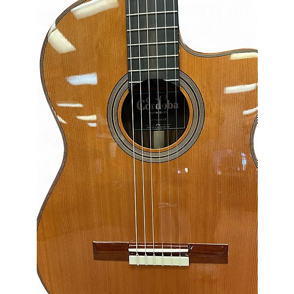 Used Cordoba Fusion Orchestra CE Natural Classical Acoustic Electric Guitar
