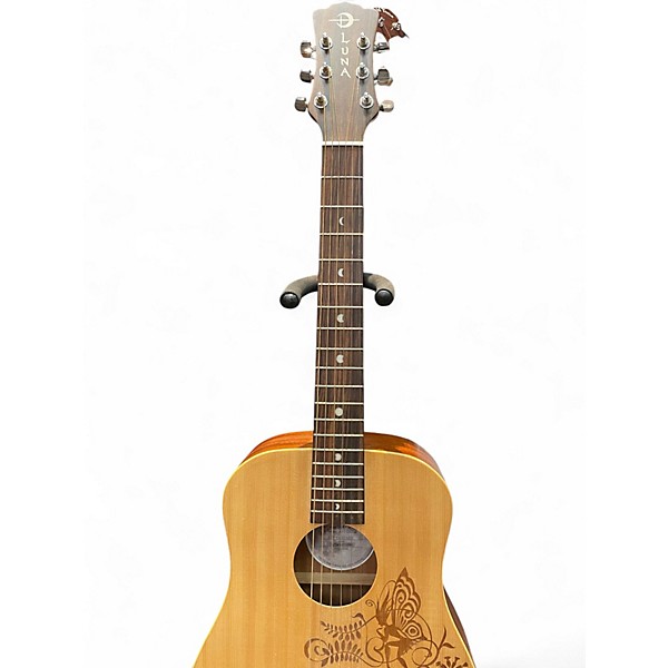 Used Luna SAF FANTASY Natural Acoustic Guitar