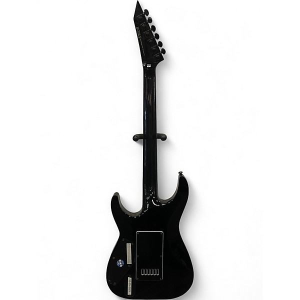 Used 2022 ESP LTD MH1000 with Evertune Transparent Black Solid Body Electric Guitar