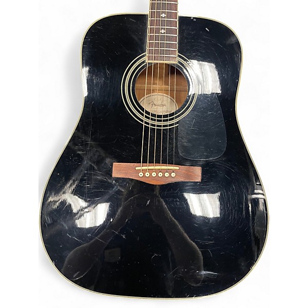Used Fender DG16 Black Acoustic Guitar