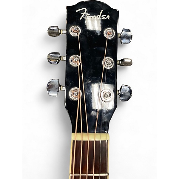 Used Fender DG16 Black Acoustic Guitar