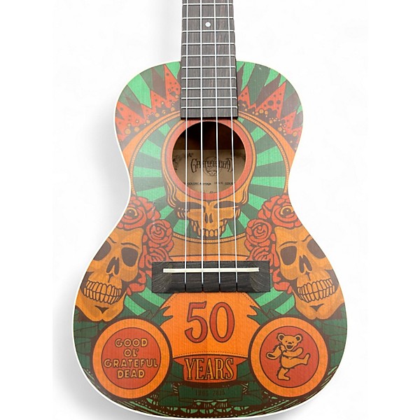 Used Alvarez GDU26C Montage GRATEFUL DEAD CONCERT Ukulele