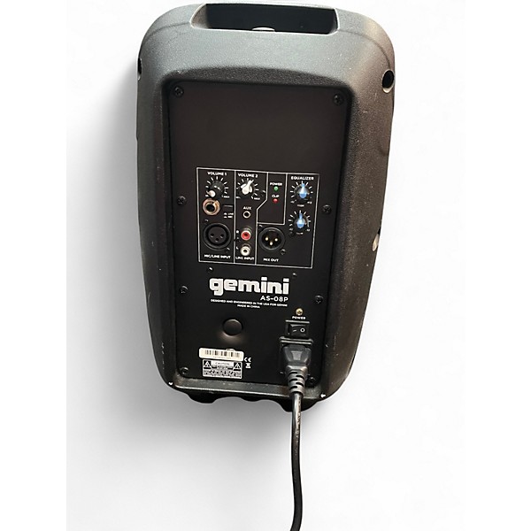 Used Gemini AS08P Powered Speaker