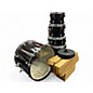 Used Ludwig 5 Piece BACKBEAT BLACK SPARKLE Drum Kit