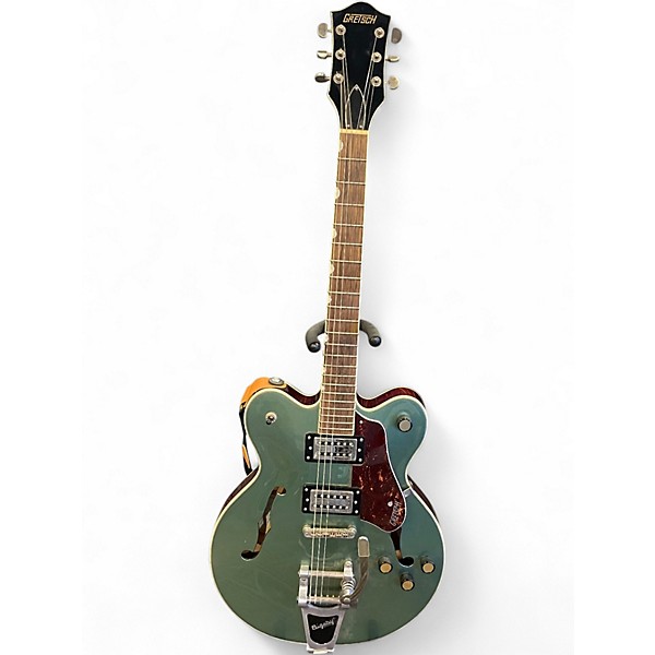 Used Gretsch Guitars G2622T Sage Green Metallic Hollow Body Electric Guitar