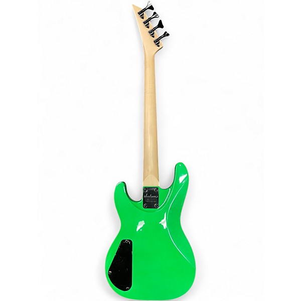 Used Jackson JS1X Minion Short Scale Green Electric Bass Guitar