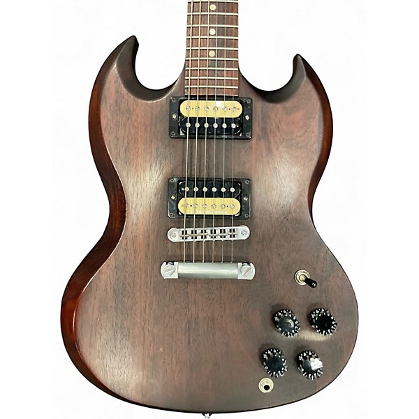 Used Gibson SG Standard 120 Flat Black Solid Body Electric Guitar