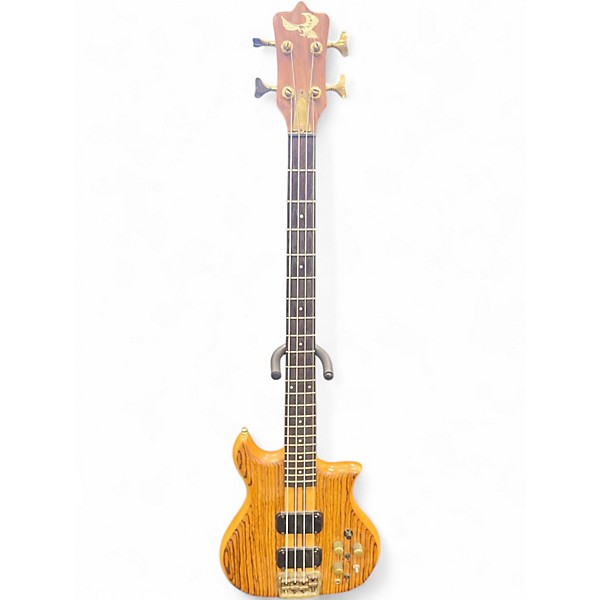 Vintage 1980s Kawai FII-B Vintage Natural Electric Bass Guitar