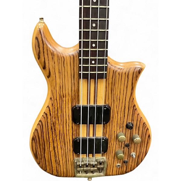 Vintage 1980s Kawai FII-B Vintage Natural Electric Bass Guitar