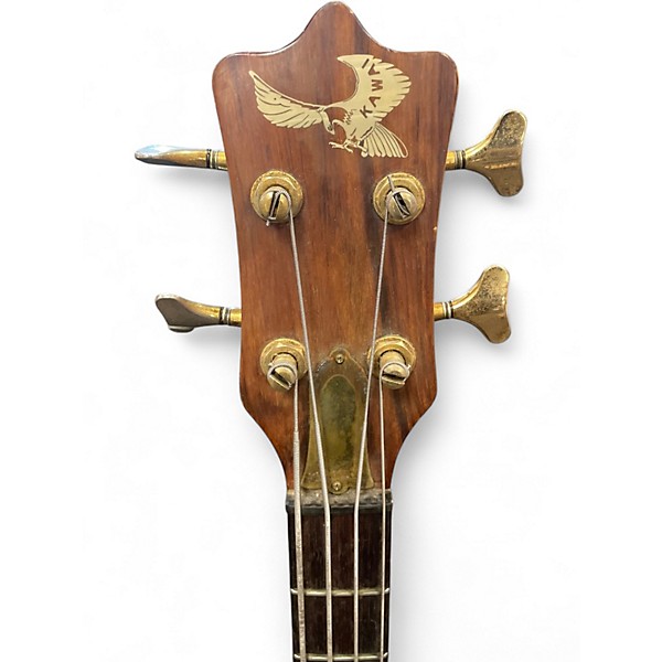 Vintage 1980s Kawai FII-B Vintage Natural Electric Bass Guitar