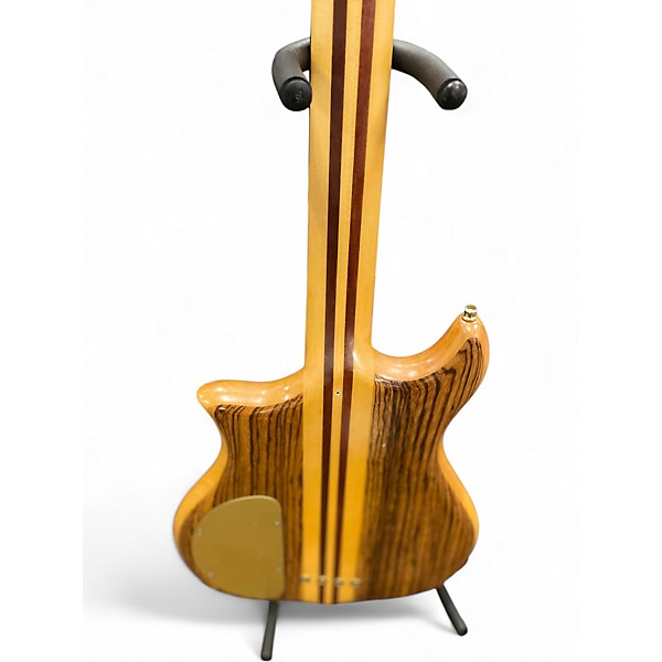 Vintage 1980s Kawai FII-B Vintage Natural Electric Bass Guitar