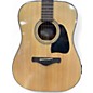 Used Ibanez AW58-E Natural Acoustic Electric Guitar