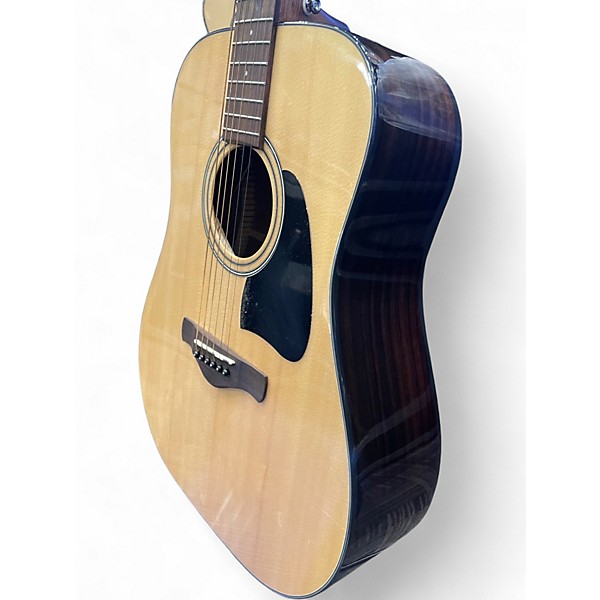 Used Ibanez AW58-E Natural Acoustic Electric Guitar