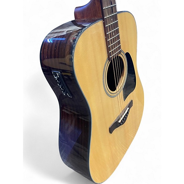 Used Ibanez AW58-E Natural Acoustic Electric Guitar