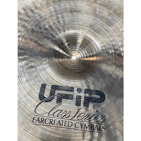 Used UFIP 13in Class Series Hi Hat Pair Cymbal