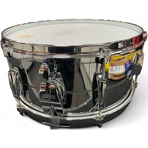 Used Gretsch Drums 14in USA Custom Chrome over Brass Chrome Drum