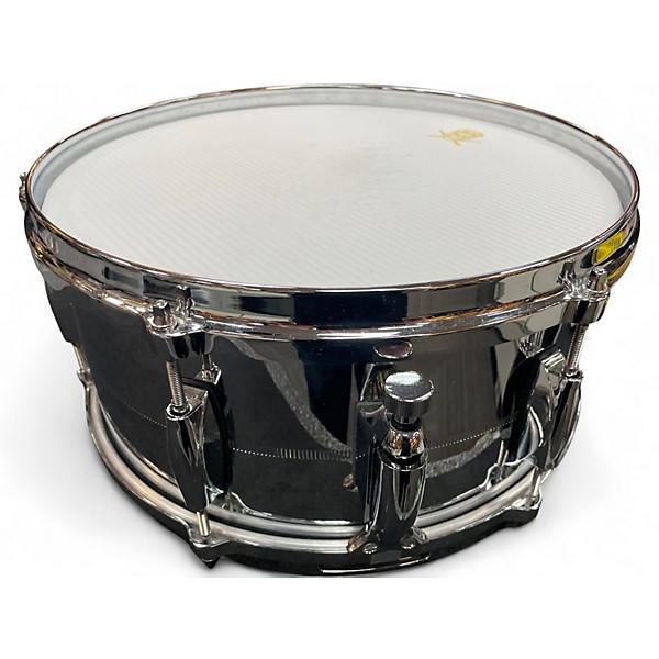 Used Gretsch Drums 14in USA Custom Chrome over Brass Chrome Drum