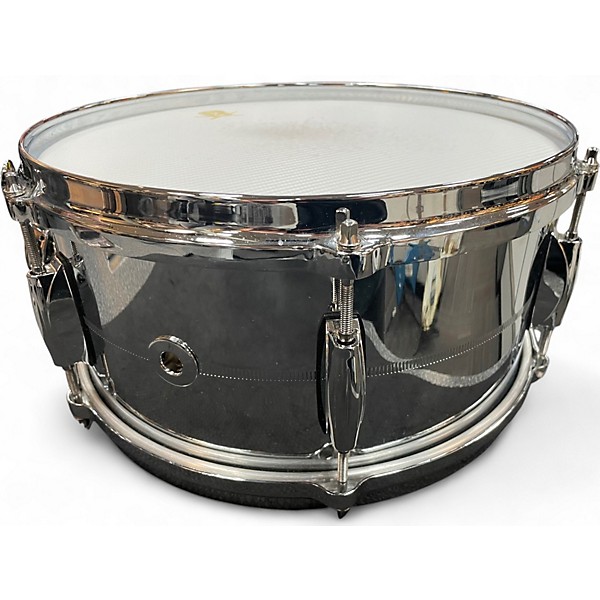 Used Gretsch Drums 14in USA Custom Chrome over Brass Chrome Drum