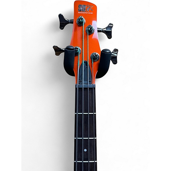 Used Ibanez SR300 Metallic Orange Electric Bass Guitar