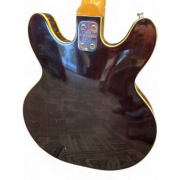 Used Univox Custom Natural Hollow Body Electric Guitar