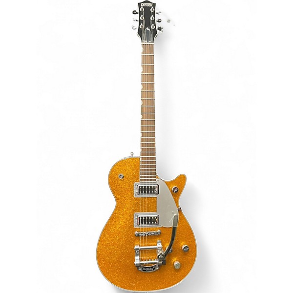Used Gretsch Guitars G5230T Gold Sparkle Solid Body Electric Guitar