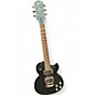 Used Epiphone Gothic Les Paul Studio BLACK Solid Body Electric Guitar