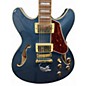 Used Ibanez AS73 Artcore Blue Hollow Body Electric Guitar