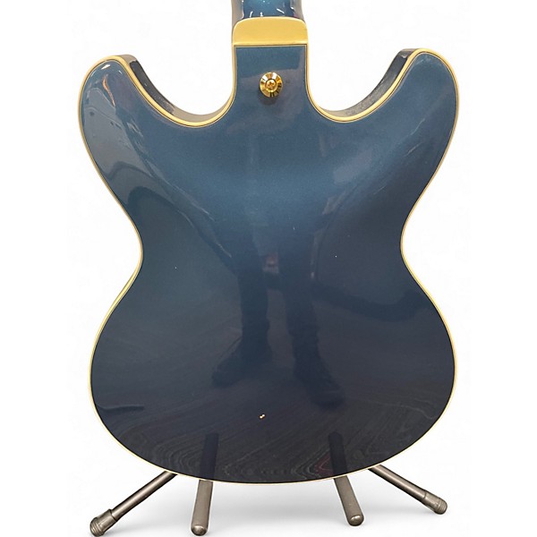 Used Ibanez AS73 Artcore Blue Hollow Body Electric Guitar