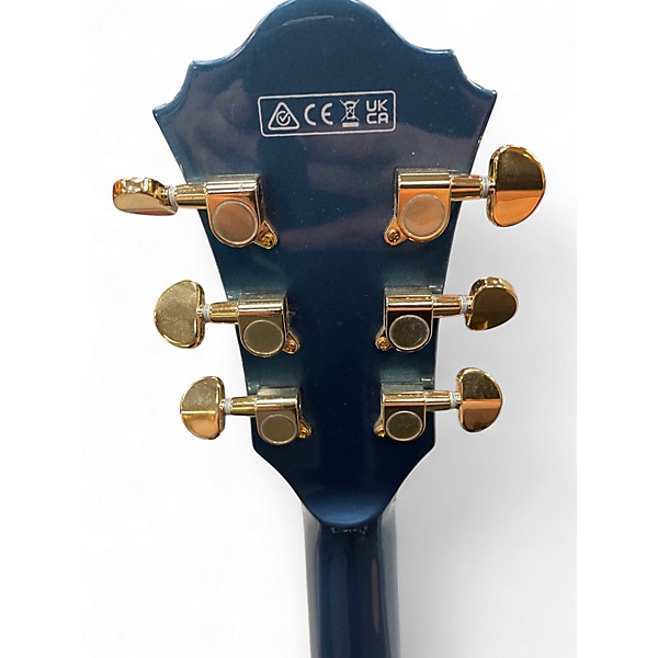 Used Ibanez AS73 Artcore Blue Hollow Body Electric Guitar