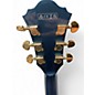 Used Ibanez AS73 Artcore Blue Hollow Body Electric Guitar