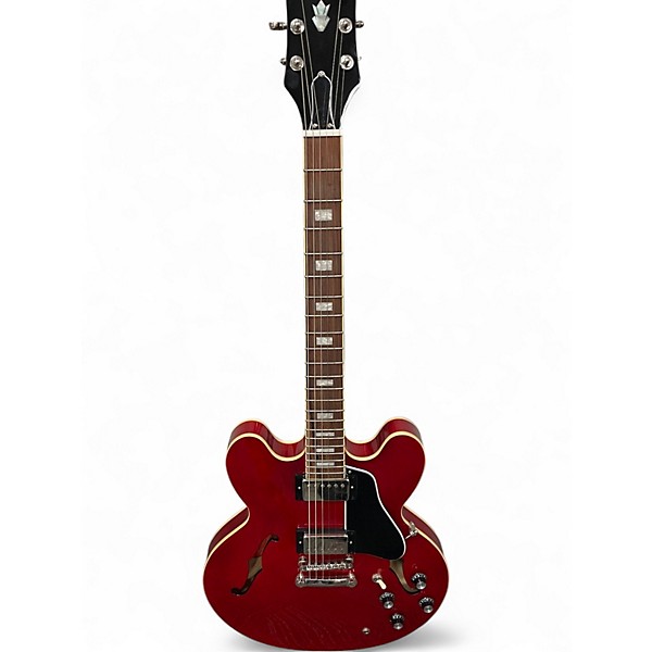 Used Epiphone ES335 Red Hollow Body Electric Guitar